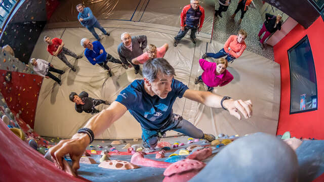 Indoor climbing lessons