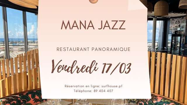 Mana Jazz in concert - The Surf House Tahiti