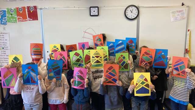 Groupes enfants : Autour du vitrail - atelier de pratique artistique