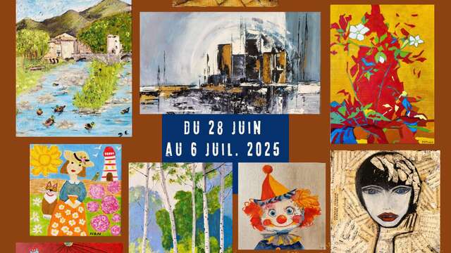 Ausstellung von Gemälden