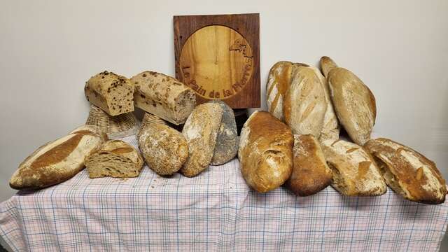 Fournil Le Pain de la Pierre - Pain au levain cuit au feu de bois