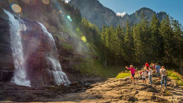 La cascade du Rouget - VTT