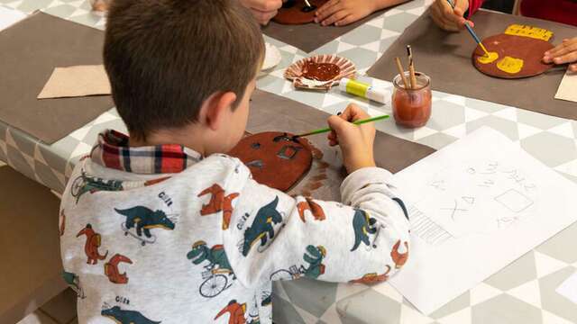 Atelier enfant "Gravure sur argile"