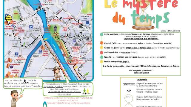 La caza del tesoro de la Oficina de Turismo "El misterio del tiempo
