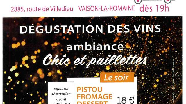 Soirée d'été au Domaine du Gros Pata