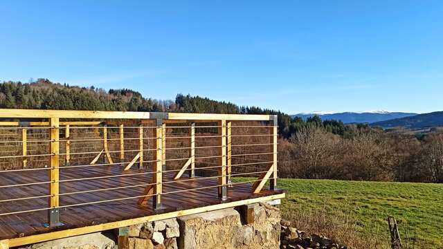 Les gîtes du Marcepoil - La Terrasse