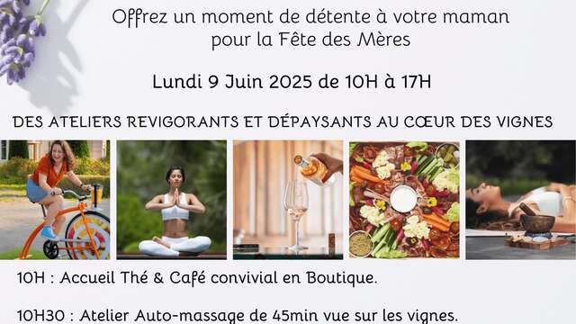 Idée cadeau Fête des Mères : Journée Spéciale "Maman Zen"