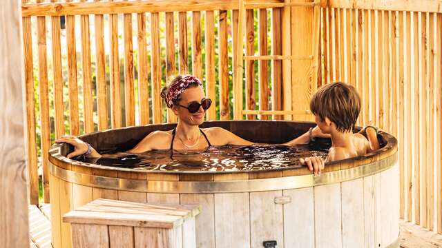 Les Lodges de la Viarhôna : les cabanes-spa