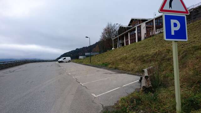 Hauteluce car park