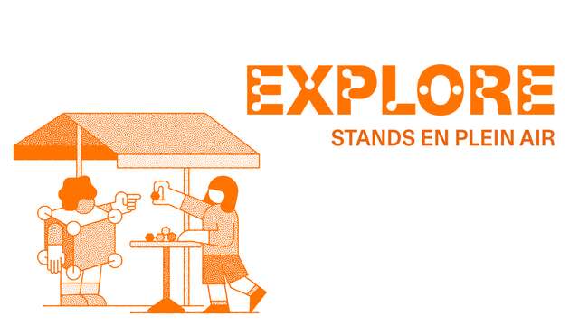 Explore 2025 : stands en plein air à la Cité des arts de la rue