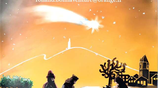 Crèche provençale à Ste Colombe