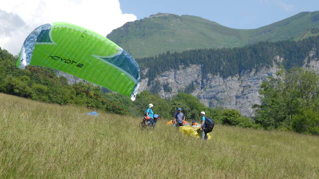 Stages de parapente : Initiation