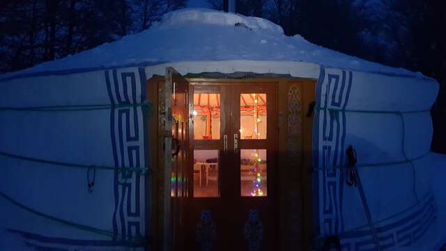 Rando Yourte & Fondue sous les étoiles