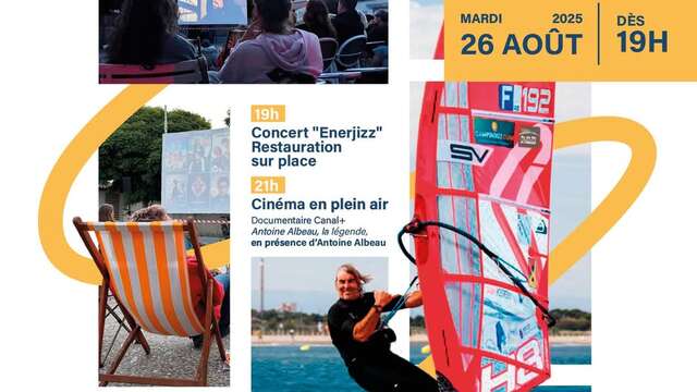 Open-air cinema: Screening of the documentary ‘Antoine ALBEAU, la légende’ (Antoine ALBEAU, the legend)