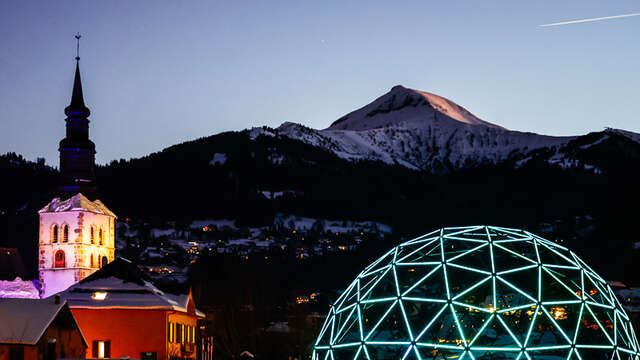 Festival delle luci di Saint-Gervais Mont-Blanc