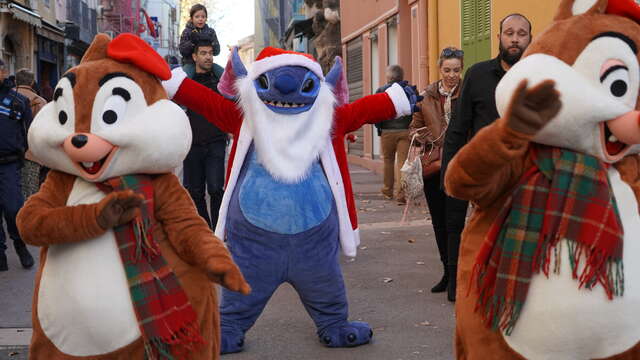 Déambulation de mascottes