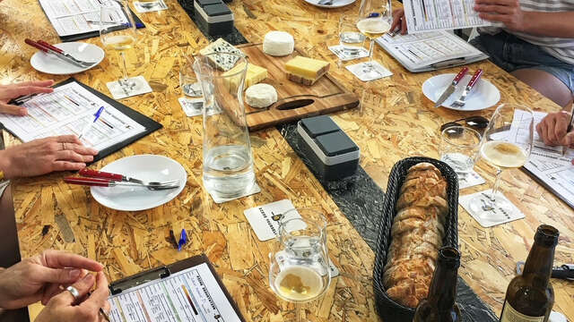 Atelier de dégustation bières et fromages