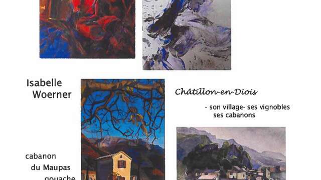 Exposition de peinture - Liliane Piorkowski et Isabelle Woerner