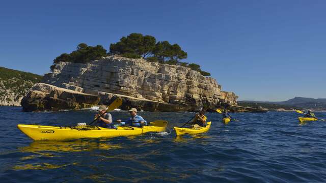 Escapade encadrée Kayak de mer avec ExpéNature