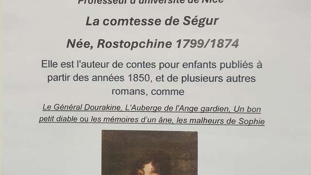 Conférence de Mr. Yvan Gastaud