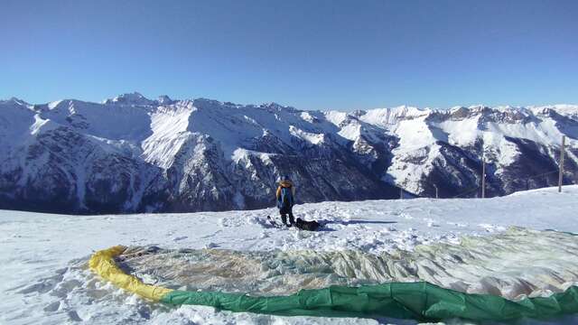 De St Véran à Molines par les airs !