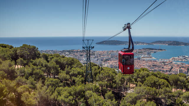 Mont Faron cable car round trip