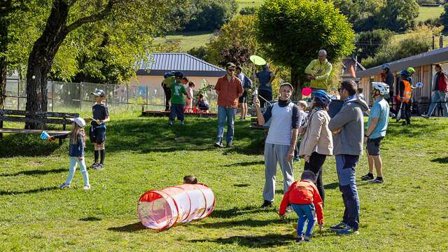 Initiation cirque en famille