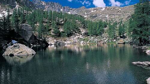 Engravings and lakes of the Fontanalbe Valley