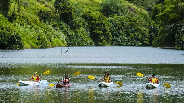 Descente de la rivière Amoa en kayak