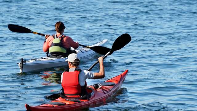 Double kayak in Antibes: explore the Côte d'Azur differently!