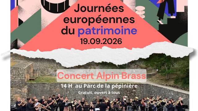 Concert Alpin Brass,  Journées européennes du patrimoine,