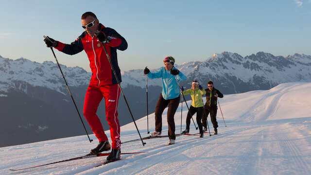 Cours collectifs ou particuliers ski nordique