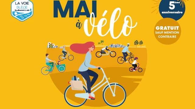 Mai à vélo
