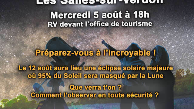 Conférence éclipse solaire