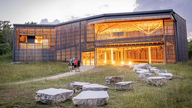 Visite nocturne à Dinoplagne
