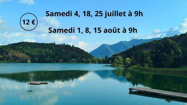 Yoga d'été au Lac de Barterand