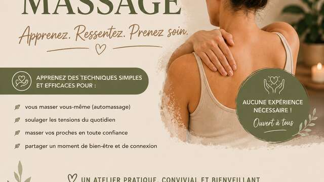 Atelier de massage & auto-massage avec Arnaud Quintaine - Festival Hygge