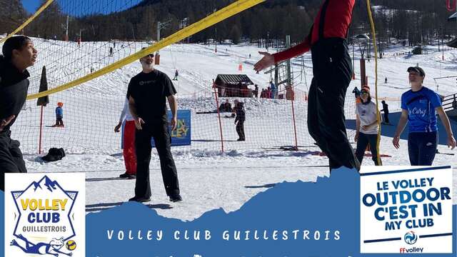 Snow volley