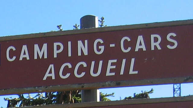 Col des Saisies camper van rest area