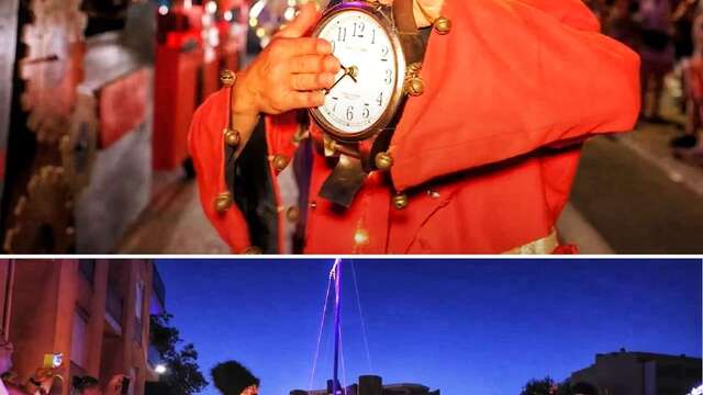 Lancement des illuminations, parade et spectacle de feu