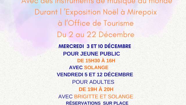 séances d'éveil et de relaxation sonore