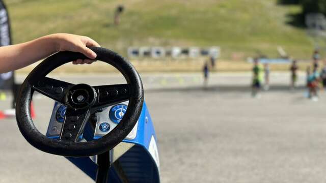 Course de karts à pédales