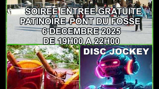 Soirée DJ à la Patinoire