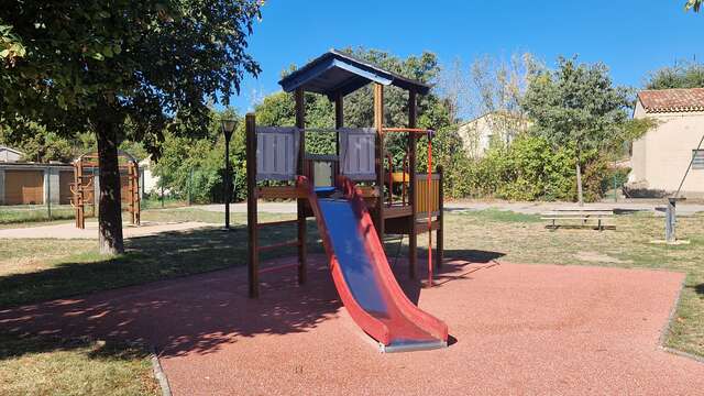 Aire de jeux de la Draille à Malijai