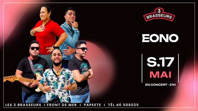 Eono en concert - 3 Brasseurs Tahiti