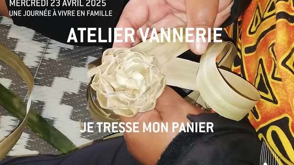 Atelier vannerie - Centre Culturel Tjibaou