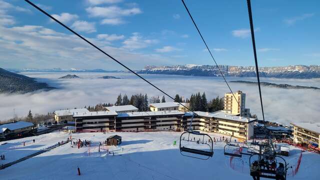 Télésiège des Tufs en piéton