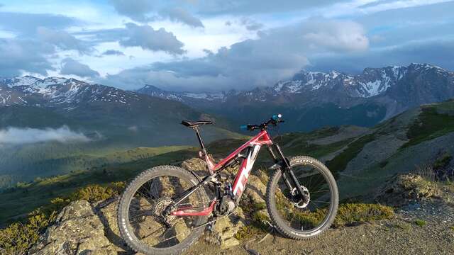 Sortie VTT électrique – Tour de Montgenèvre, de Clavière et de la Coche.