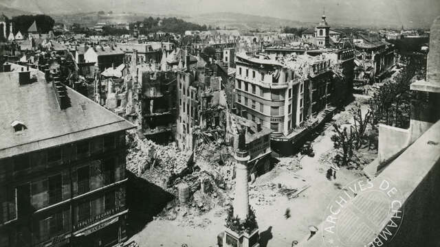 Visite guidée - Le bombardement de 1944 et la reconstruction