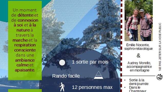 Quand l'arbre respire : Randonnée et sophro-relaxation